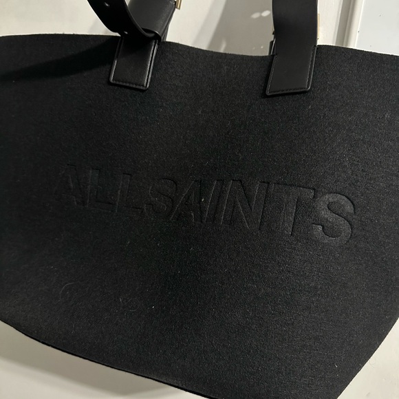 All saints Anik Felt tote - Picture 2 of 6